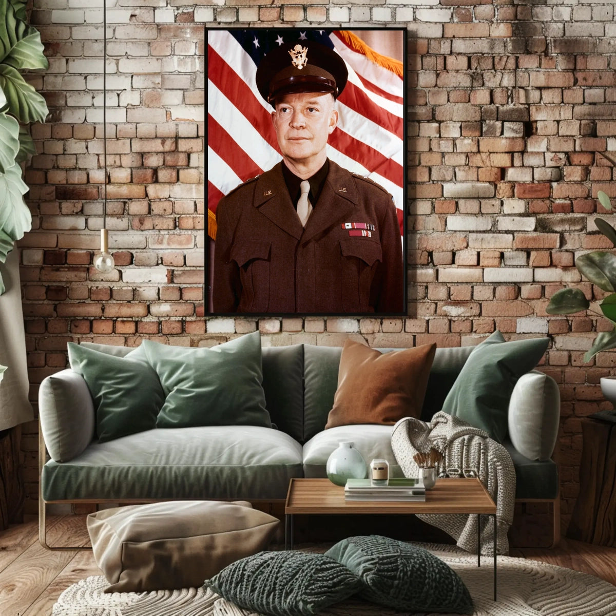 General Eisenhower in U.S. Army Uniform Poster