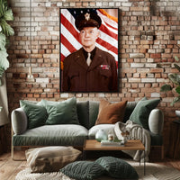 General Eisenhower in U.S. Army Uniform Poster