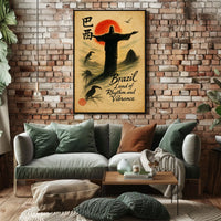 Brazil Land of Rhythm and Vibrance Poster