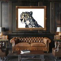 Majestic Cheetah Art Poster
