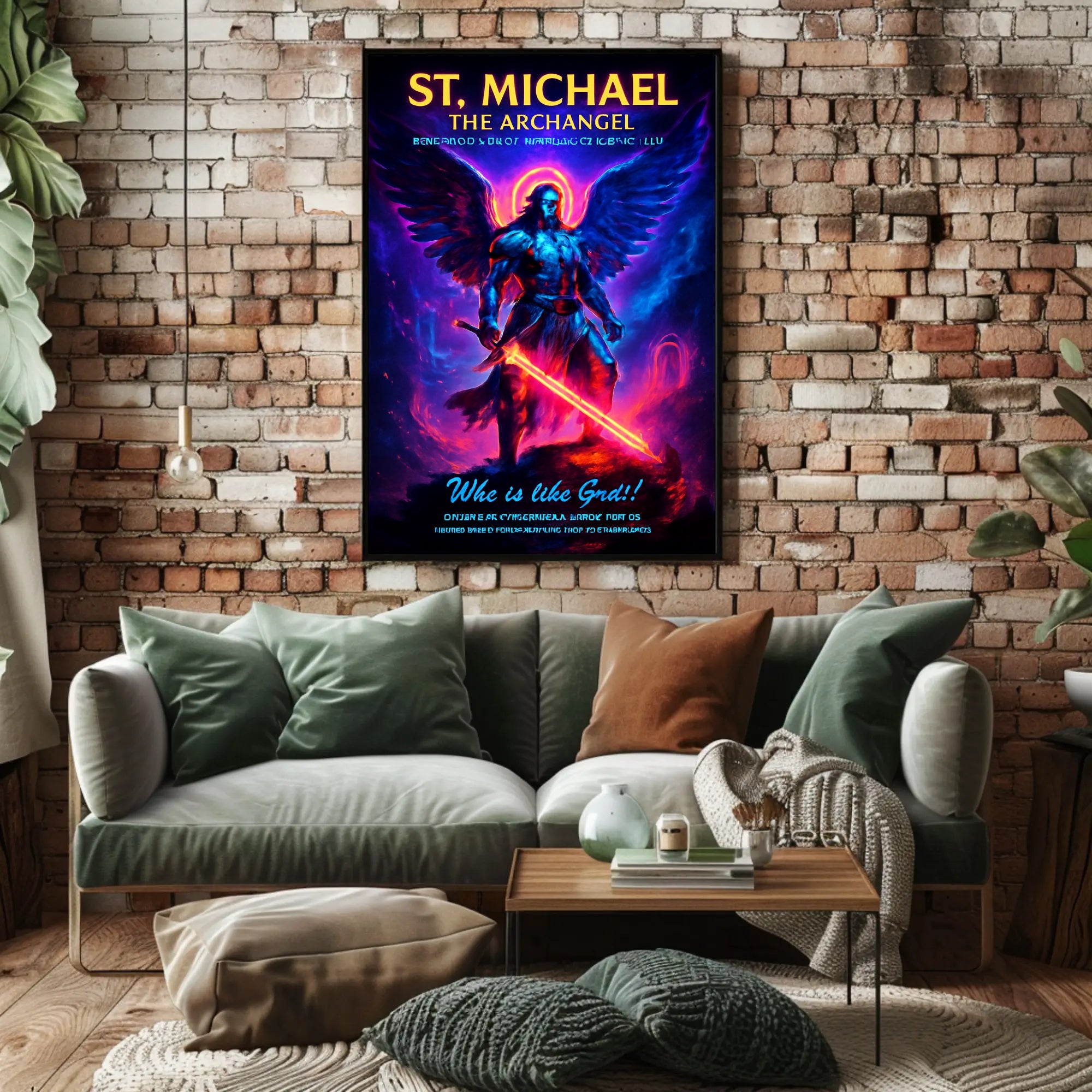 St. Michael the Archangel Poster PosterGoat