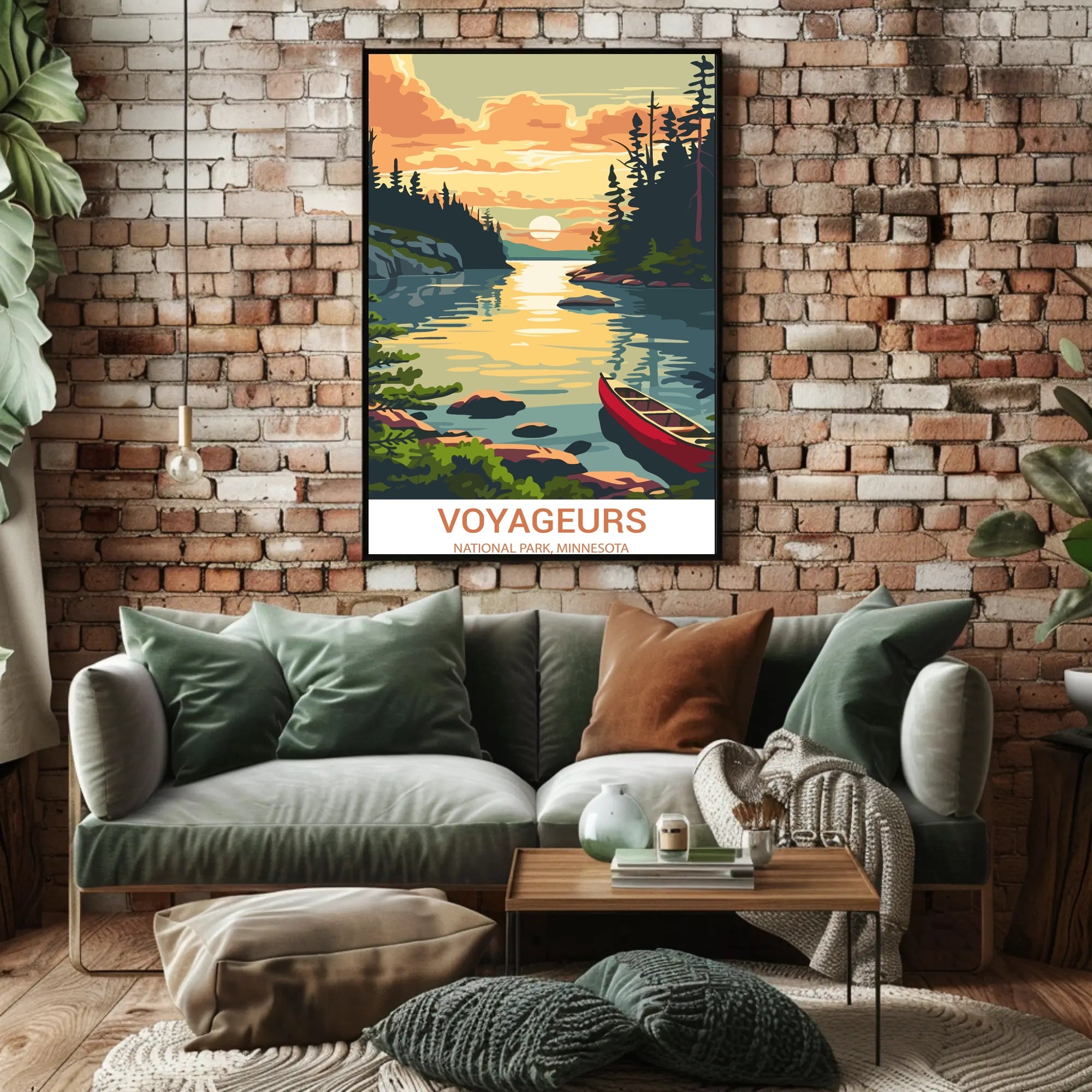 Voyageurs National Park Poster