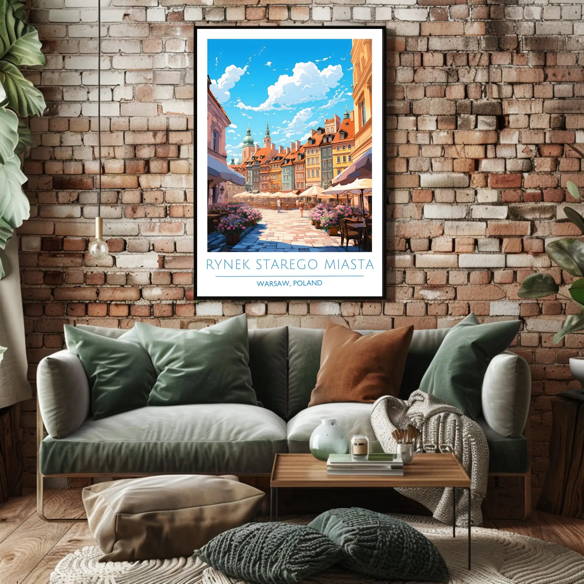 Rynek Starego Miasta Poster