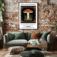 William Morris Cotton Prints Exhibition Poster