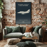McDonnell Douglas A-4KU Skyhawk Poster PosterGoat