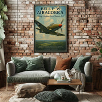 Bell P-39 Airacobra Rising Acclaims Poster