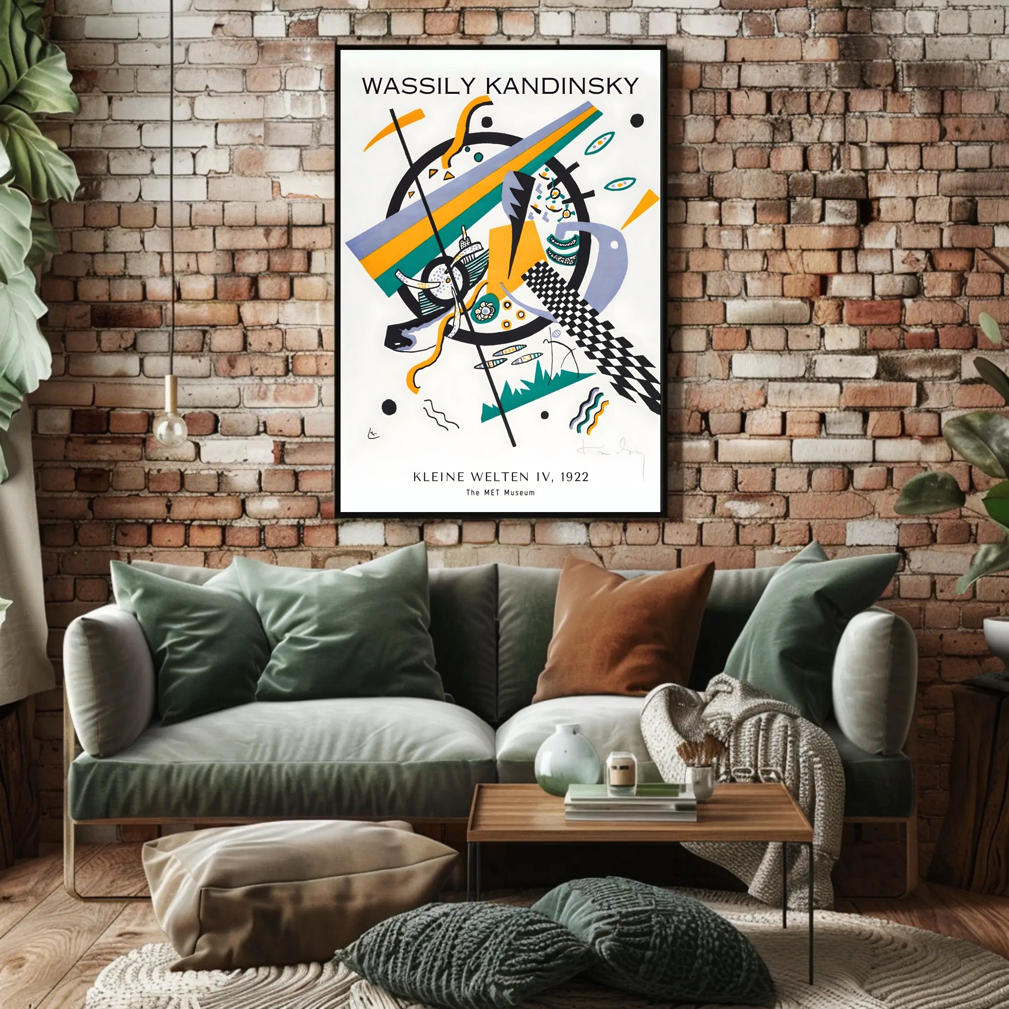 Wassily Kandinsky Kleine Welten IV 1922 Poster