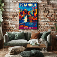 Vibrant Istanbul Poster