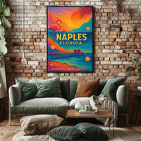 Naples, Florida Experience Coastal Elegance Poster