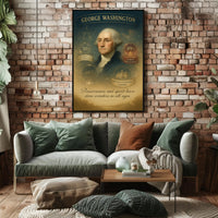 George Washington First President Poster