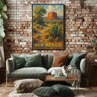 New Mexico Landscape Poster