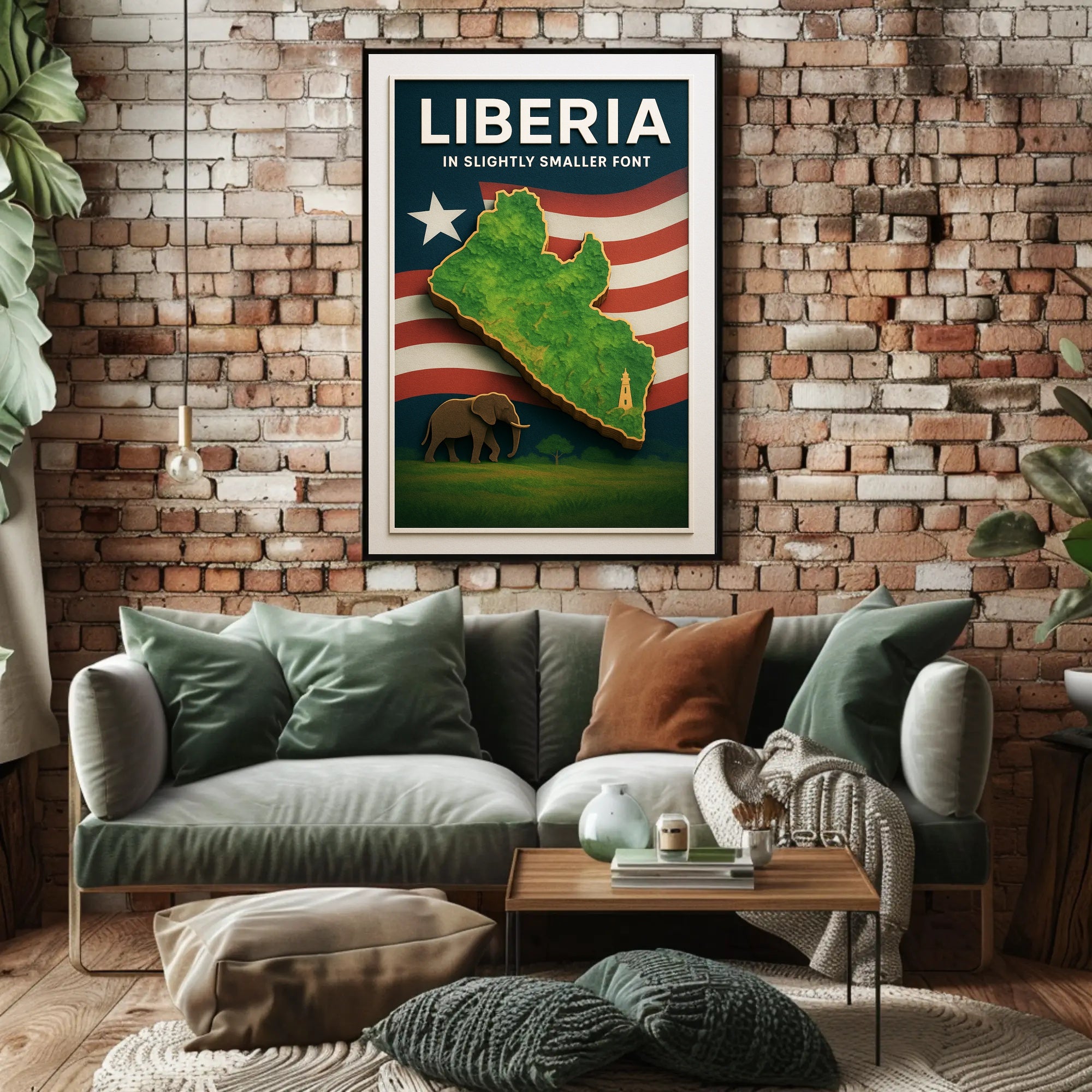 Liberia A Unique Perspective Poster PosterGoat