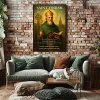 Saint Finbar Poster PosterGoat