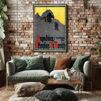 Vintage St. Moritz Winter Sports Travel Poster PosterGoat