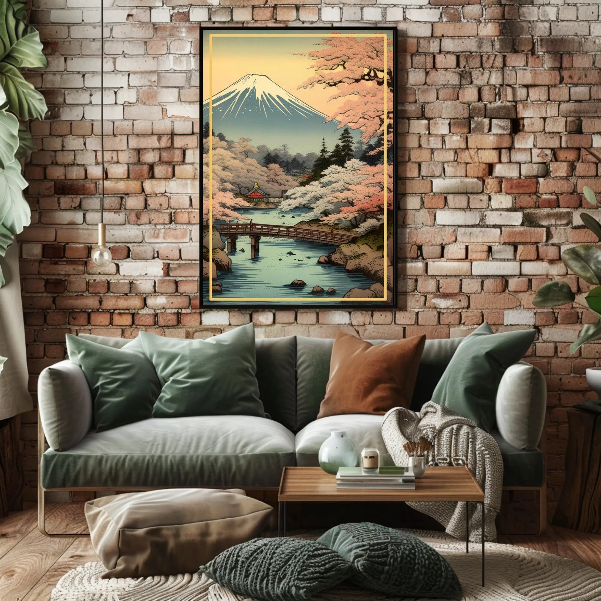Tranquil Spring in Japan Poster