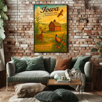 Iowa The Heartland of Possibilities Poster