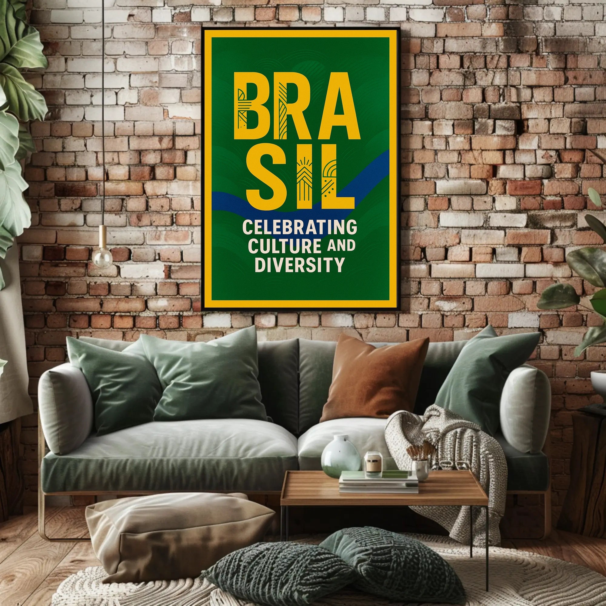 Celebrating Brazil Poster PosterGoat