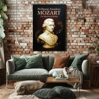 Wolfgang Amadeus Mozart The Maestro of Melody Poster PosterGoat