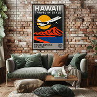Hawaii Travel Poster PosterGoat