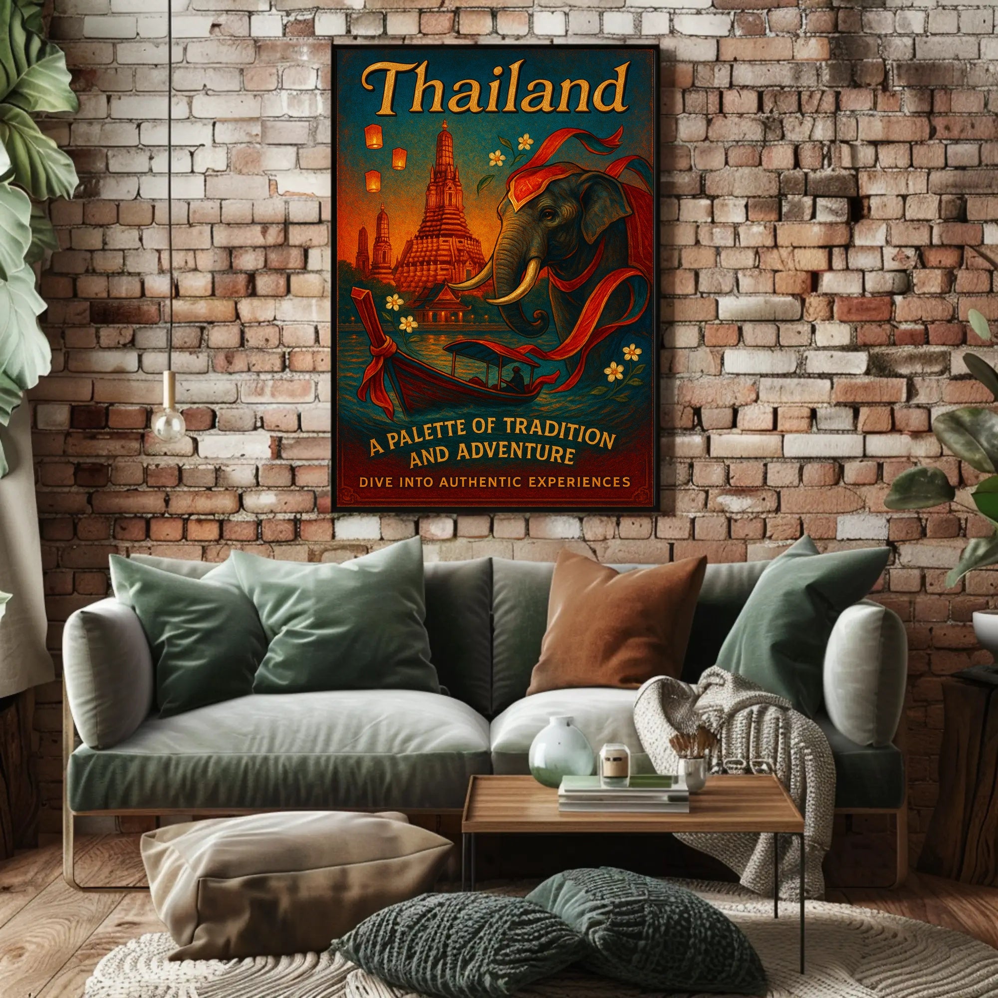 Thailand A Palette Of Tradition And Poster