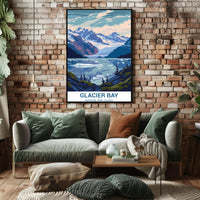 Glacier Bay Serenity National Park Poster