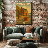 Yonkers Gateway to the Hudson Poster