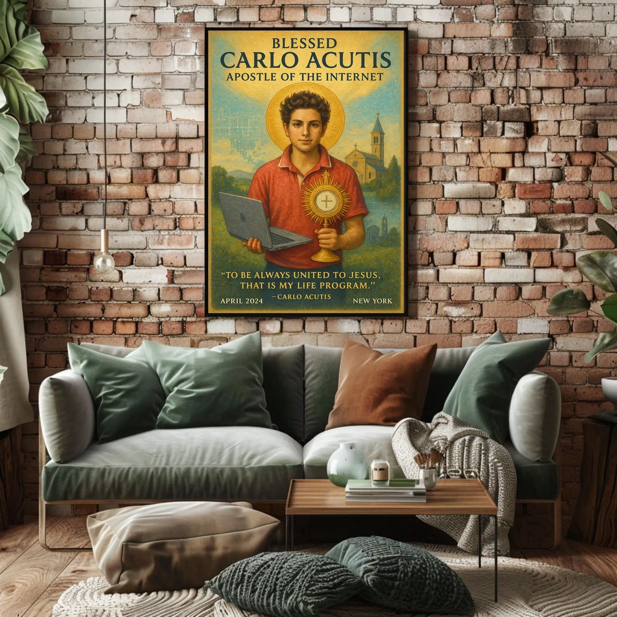 Blessed Carlo Acutis Apostle Of The Poster