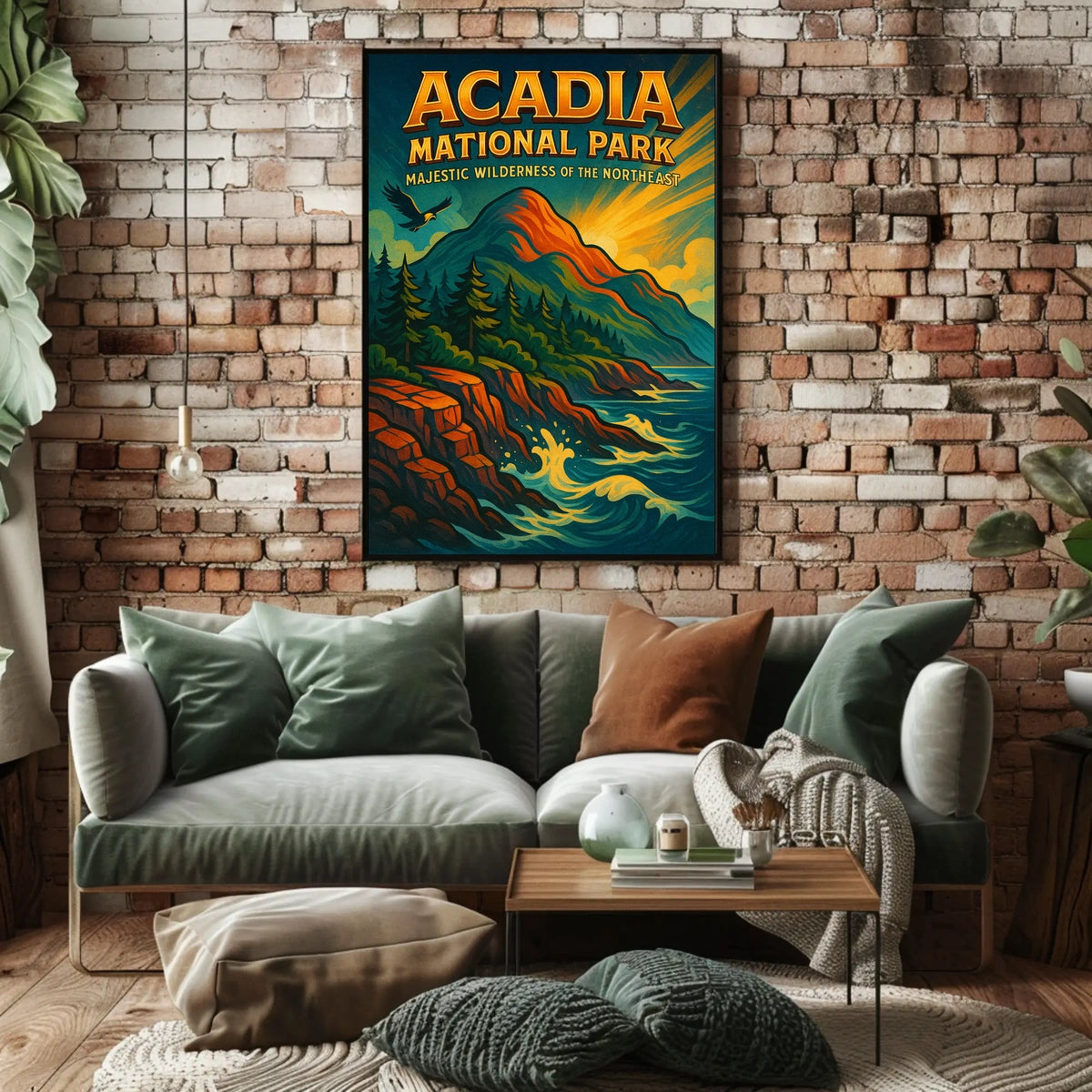 Acadia National Park Majestic Poster