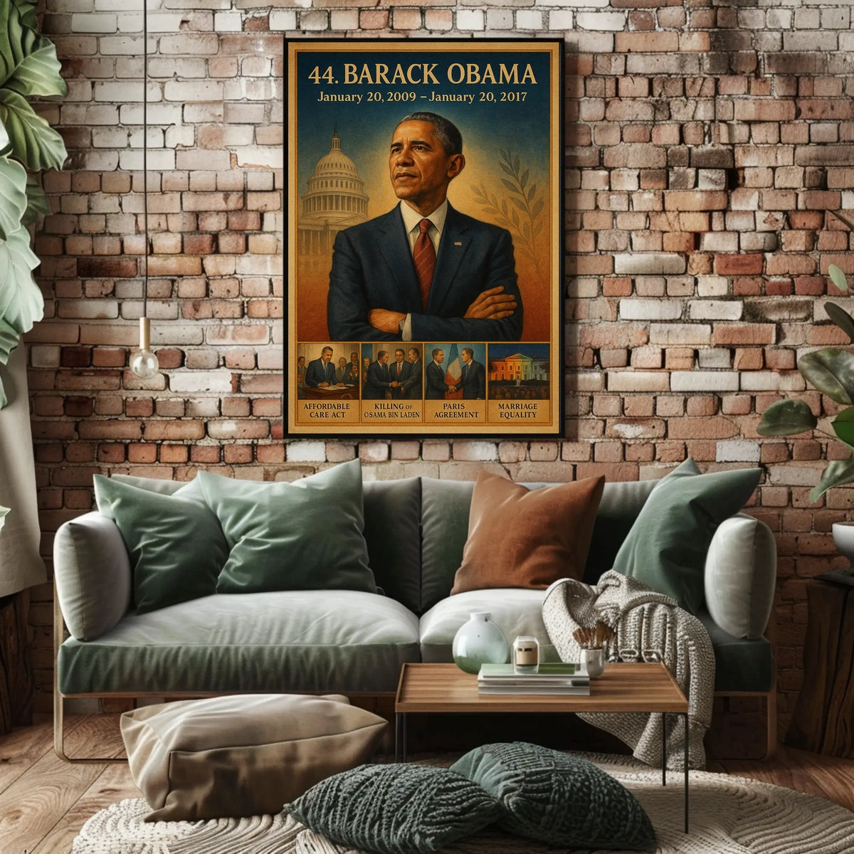Barack Obama's Legacy: Iconic Historical or Presidential Poster