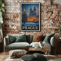 Bohemian Noël In Prague Poster