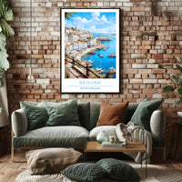 Scenic View of Brixham Poster