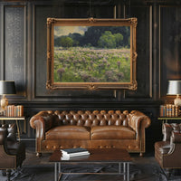 Tranquil Meadow Landscape Poster