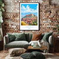 Scenic Granada Poster