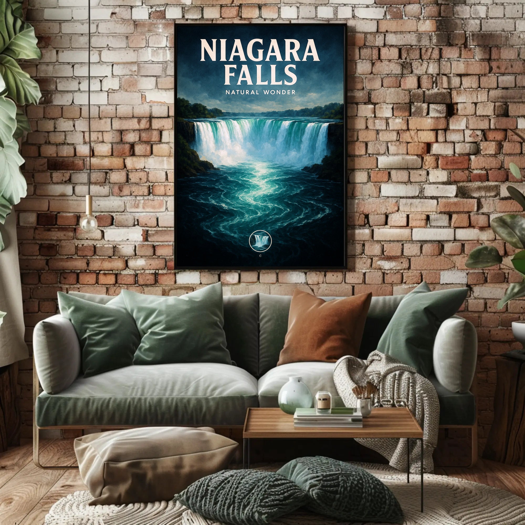 Niagara Falls Natural Wonder Poster PosterGoat