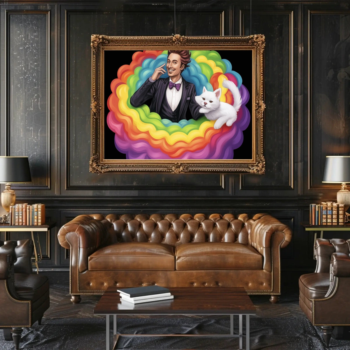 Rainbow Illusionist Poster