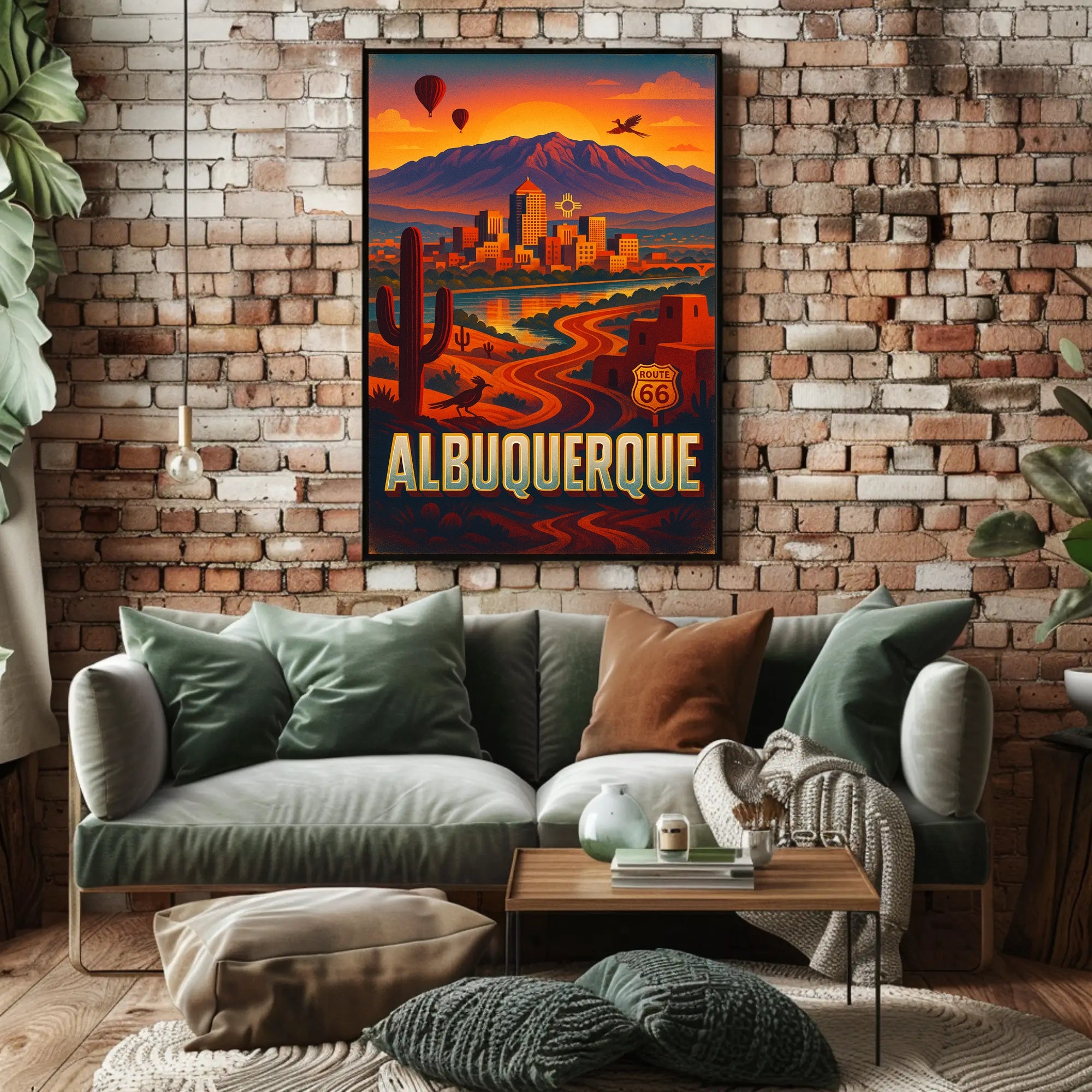 Scenic Albuquerque Poster