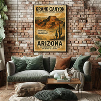 Grand Canyon One of the Seven Natural Wonders Poster