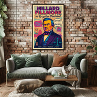 Millard Fillmore The Forgotten President Poster PosterGoat