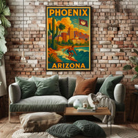Phoenix, Arizona Adventure Poster