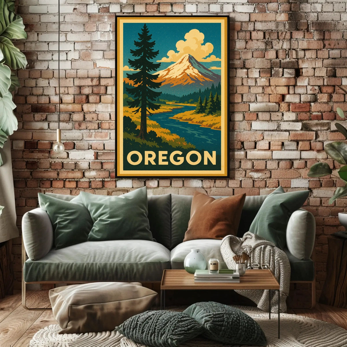 Oregon Scenic Poster