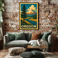Oregon Scenic Poster