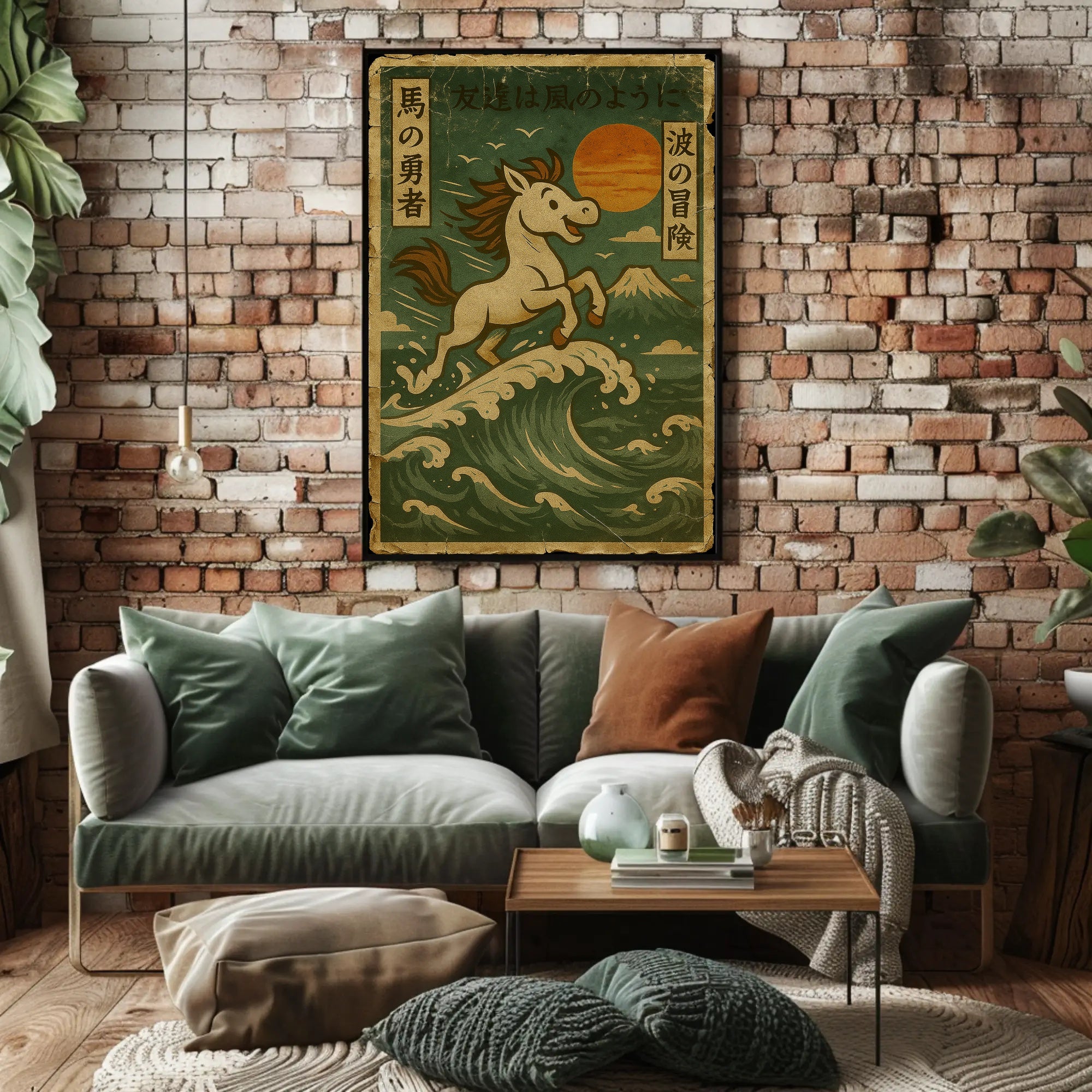 The Adventurous Horse Poster PosterGoat