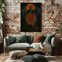 Return Living Dead Retro Horror Collectors Poster