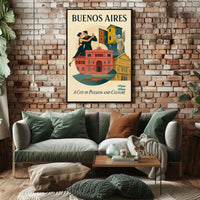 Buenos Aires A City of Passion and Culture Poster