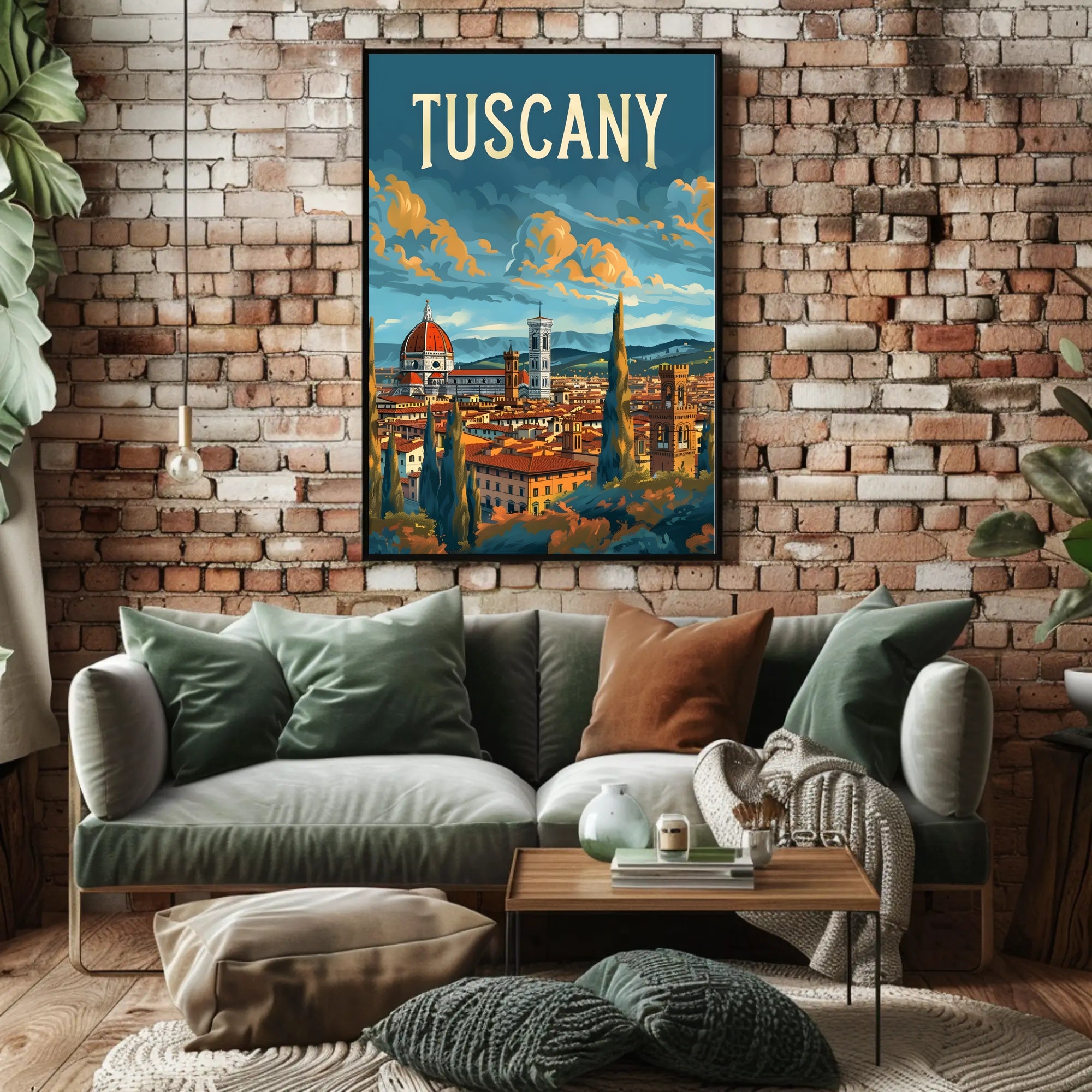 Scenic Tuscany Poster