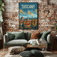 Scenic Tuscany Poster