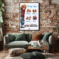 Smokey Bear's Fire Prevention Message Poster PosterGoat