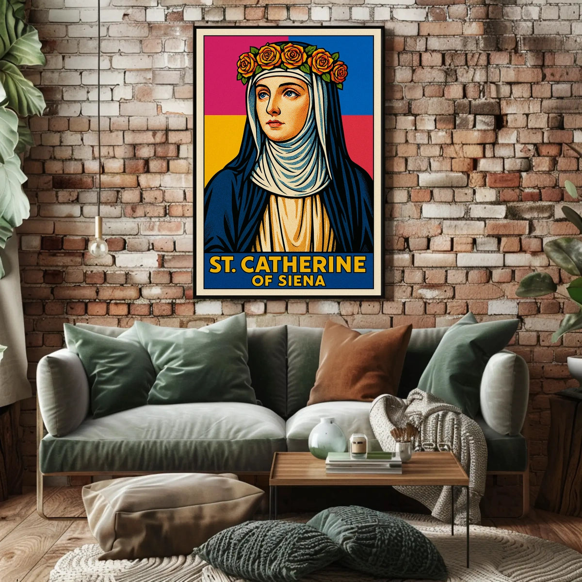 St. Catherine Of Siena Poster