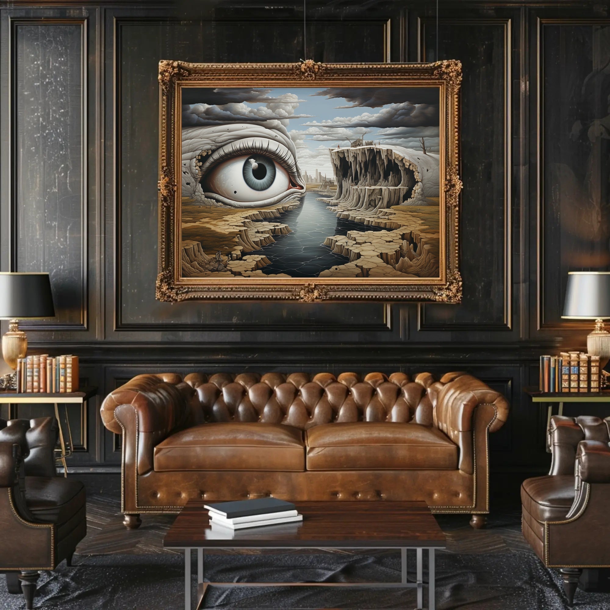 Surreal Dreamscape Art Print Wall Decor - Abstract or Artistic Poster