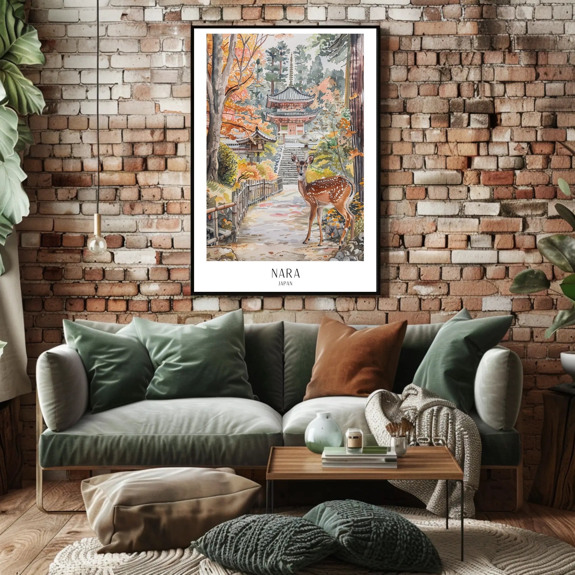 Serene Nara Autumn: Cultural or Heritage Poster PosterGoat
